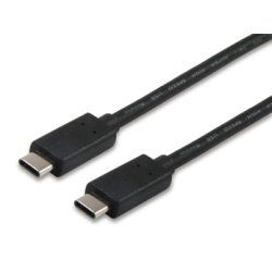 Equip Câble USB 2.0 C à C, M/M, 1,0m, PD 60W