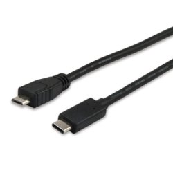 Equip USB 2.0 Type C to Micro-B Cable, 1m