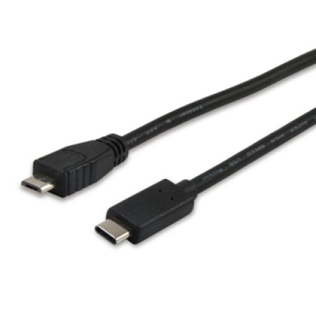 Equip USB 2.0 Type C to Micro-B Cable, 1m