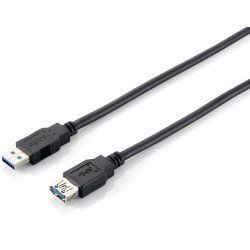 Equip 128399 Câble d'extension USB 3.0, A/M vers A/F, 3.0m, 5Gbps, noir