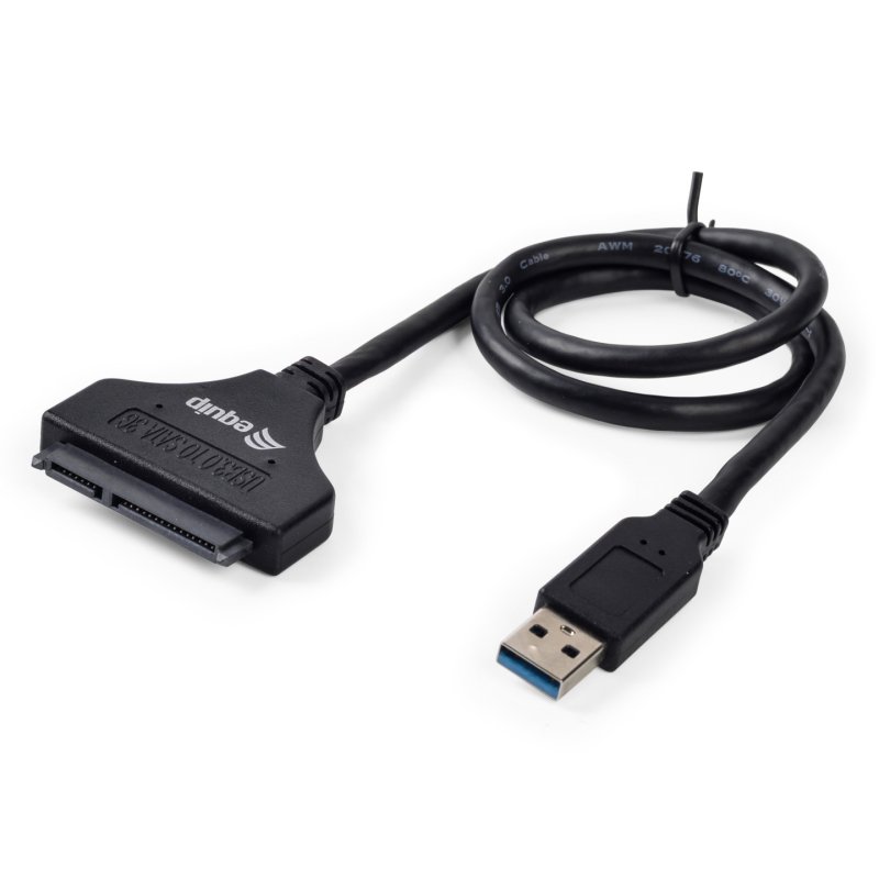 Equip Adapter USB3.0- SATA Kabel -5Gbs 0.50m sw