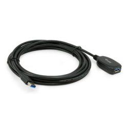 Equip 133346 USB cable USB 3.2 Gen 1 (3.1 Gen 1) 5 m USB A Black