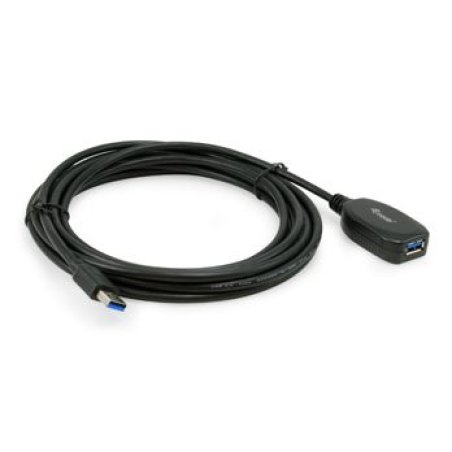 Equip Kabel USB-A 3.0 - A Verl. St/Bu 5.00m 5Gbps akt.sw
