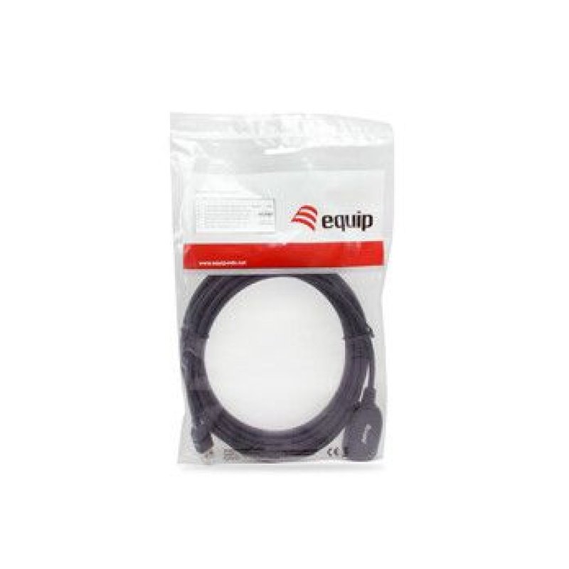 Equip Kabel USB-A 3.0 - A Verl. St/Bu 5.00m 5Gbps akt.sw