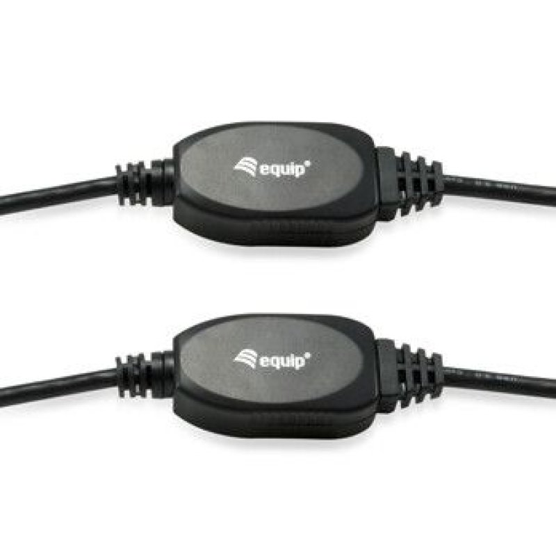 Equip 133348 câble USB USB 3.2 Gen 1 (3.1 Gen 1) 15 m USB A Noir