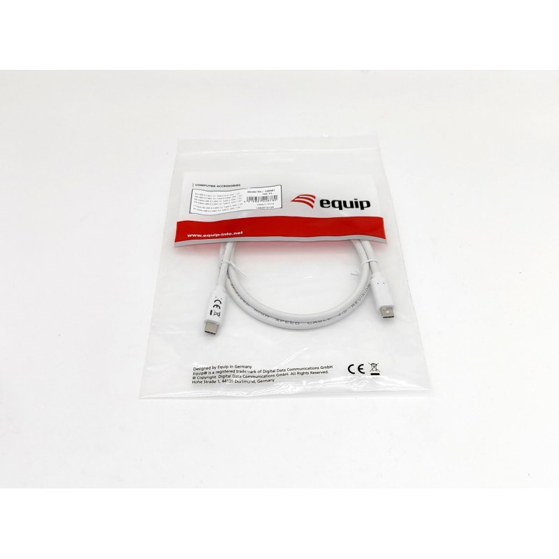 Equip USB 3.2 Gen 1 Type-C to C Cable, M/M , 1 m