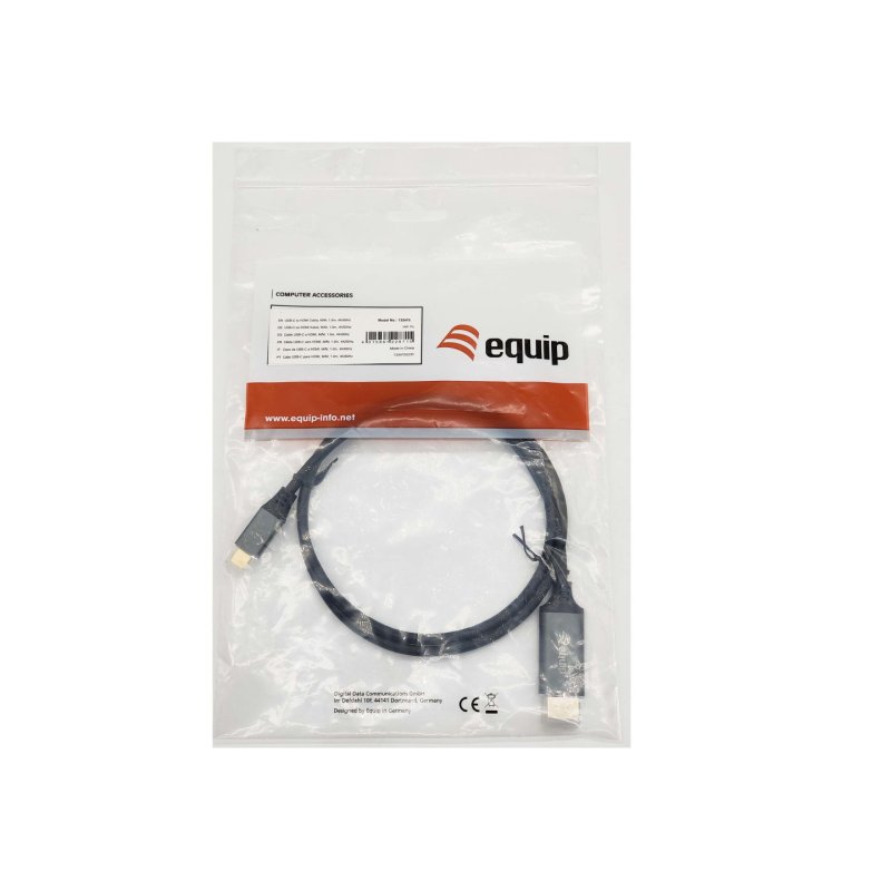 Equip Adapter USB-C - HDMI 4K60Hz 1.00m sw