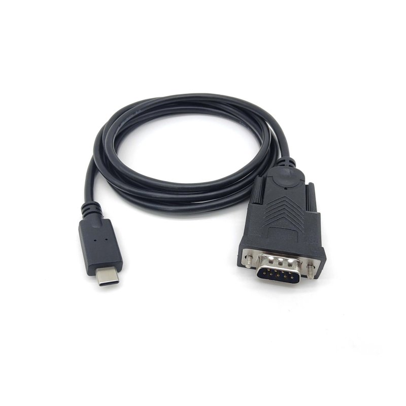 Equip Adapter USB-C - Seriell RS232-DB9 St/St 1.50m sw