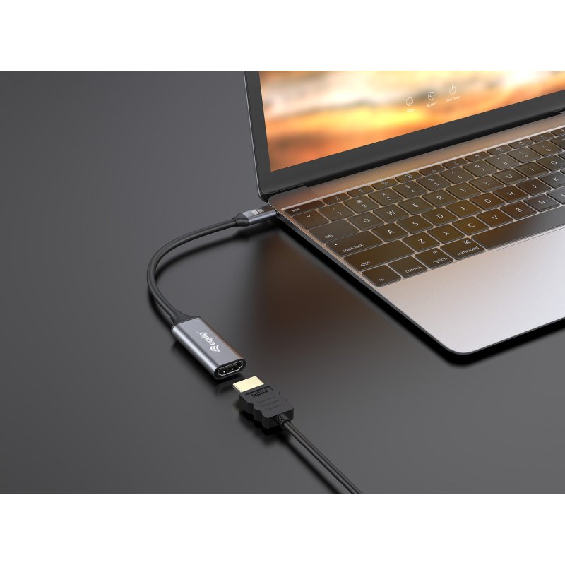 Equip Adapter USB-C - HDMI 2.0 4K60Hz 0.15m gr