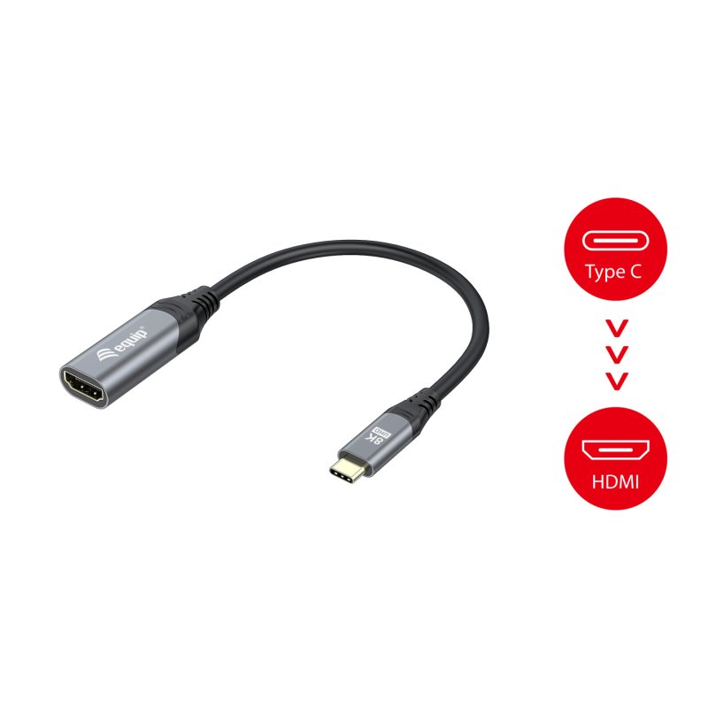 Equip Adaptateur USB-C vers HDMI 2.1, 8K/30Hz