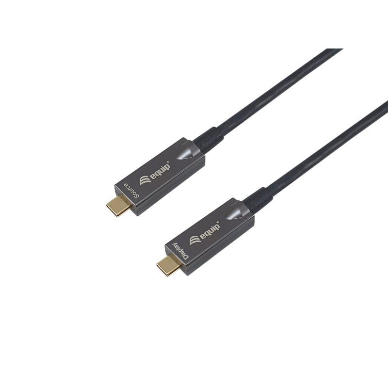 Equip USB-C to C Active Optical Cable, 10m, 4K/60Hz, Video Data PD