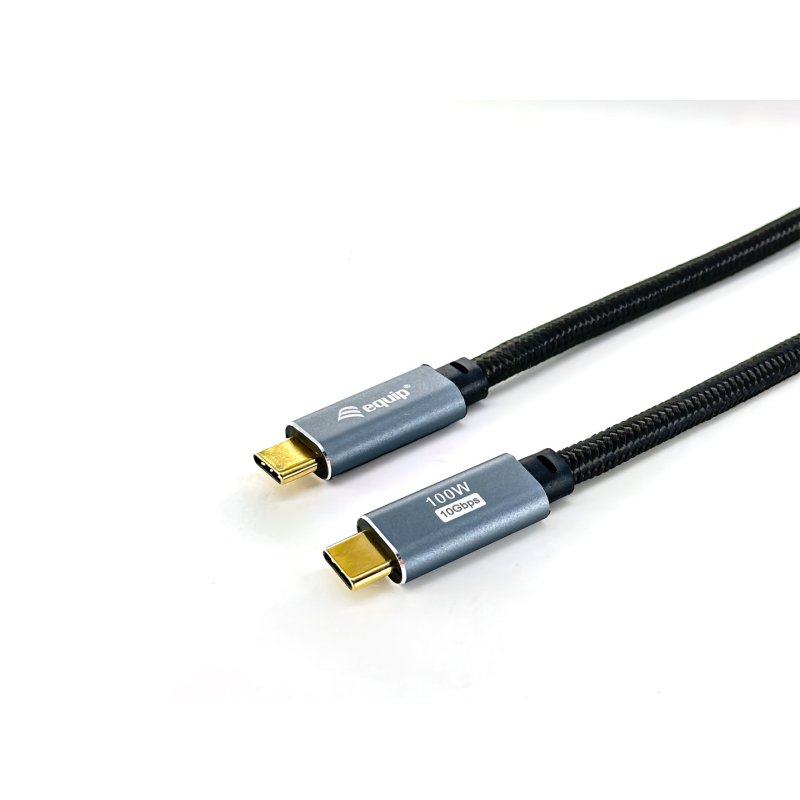 Equip USB 3.2 Gen 2 C to C Cable, M/M, 2.0m, 5A, PD 100W, 4K/60Hz, 10Gbps