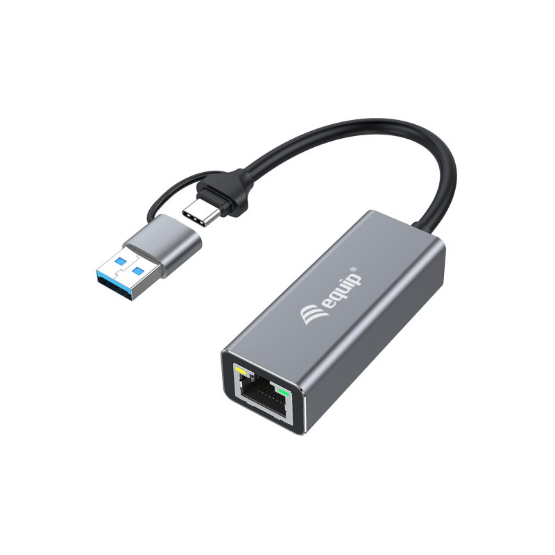 Equip Adaptateur USB-C vers réseau Gigabit Ethernet 2,5 (USB-C A)