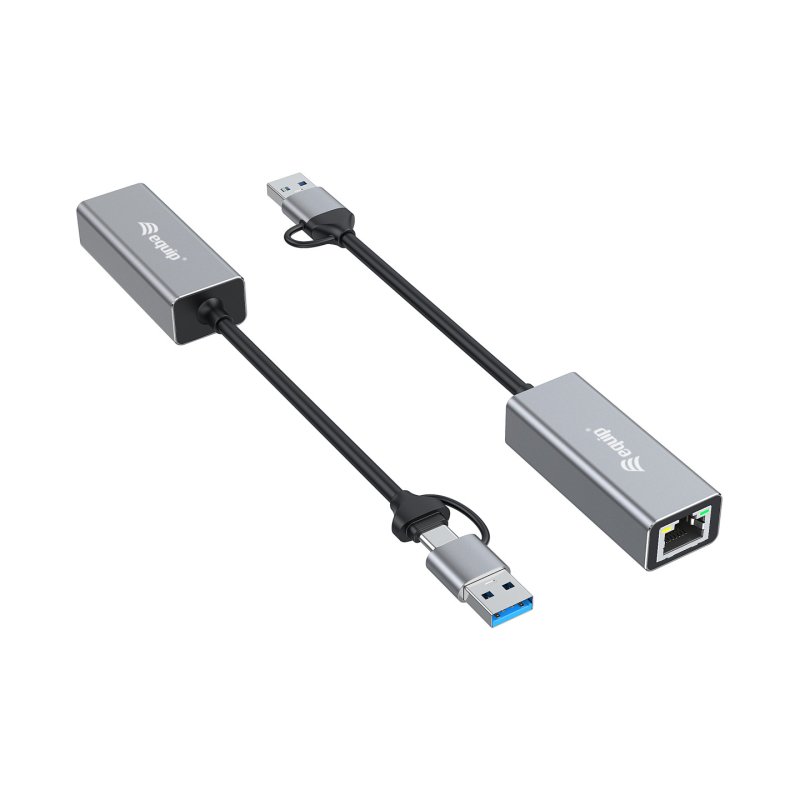 Equip USB-C to 2.5 Gigabit Ethernet Network (USB-C A) Adapter