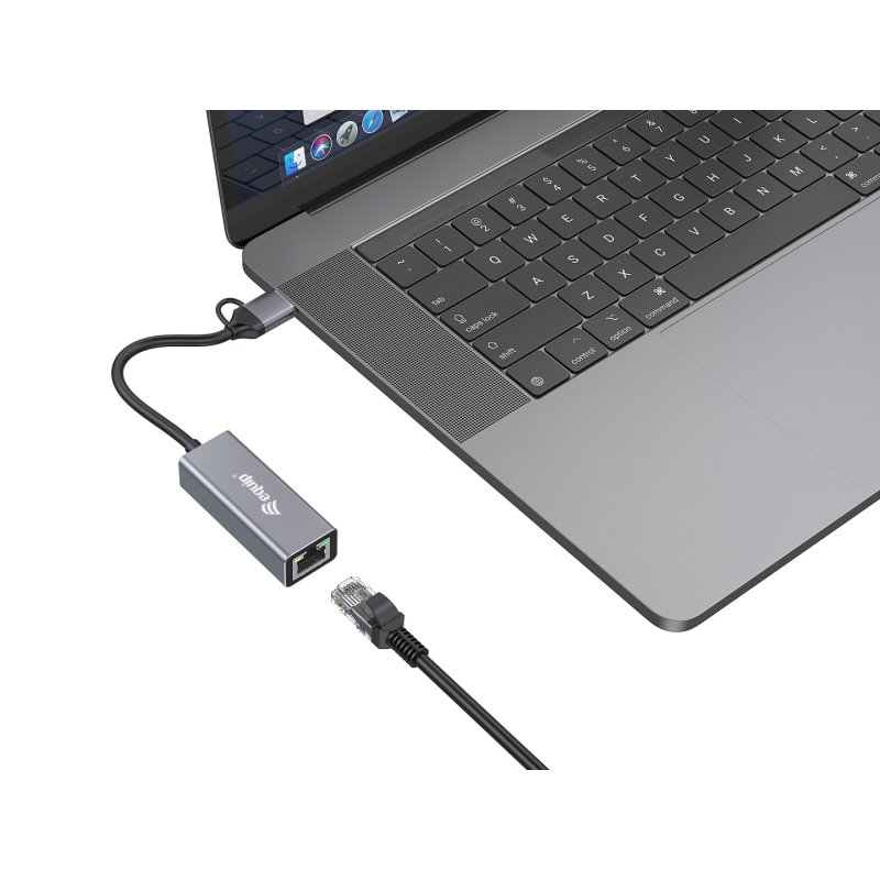 Equip USB-C to 2.5 Gigabit Ethernet Network (USB-C A) Adapter