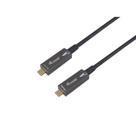 Equip Kabel USB-C 3.2 - C St/St 15.00m 3A 4K/60Hz sw
