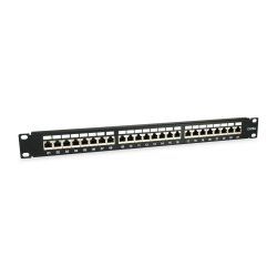 Equip 24-Port Cat.6A Shielded Patch Panel