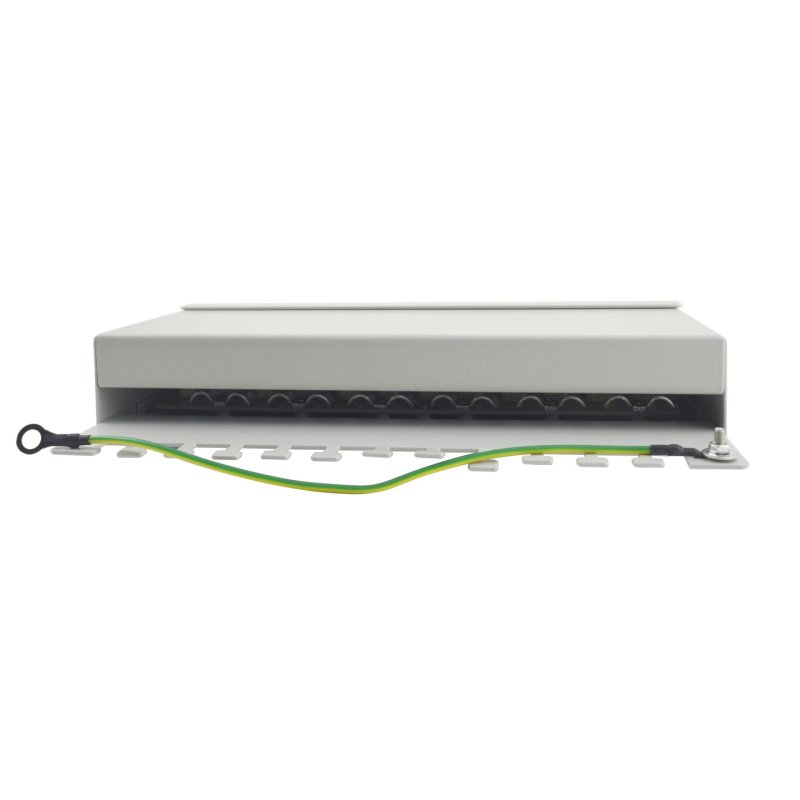 Equip 12-Port Cat.6 Desktop Patch Panel , Light Grey