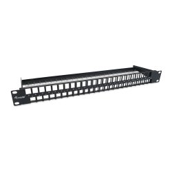 Equip Patchpanel 48x Cat6 19" UTP 1HE Keystone Montage sw