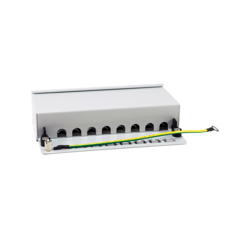 Equip Patchpanel 8x RJ45 Cat6A FTP 1HE Keystone Montage gr