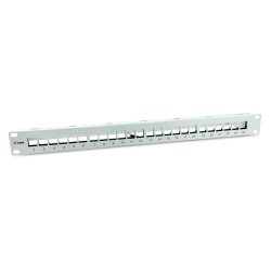 Equip Patchpanel 24x Cat6A 19" FTP 1HE Keystone Montage ws