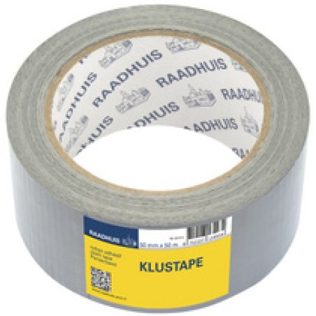 RAADHUIS Ruban adhésif toilé, 50 mm x 50 m, argent