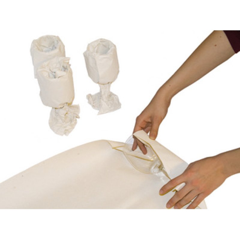 RAADHUIS Papier de soie, (L)400 x (H)600 mm, blanc