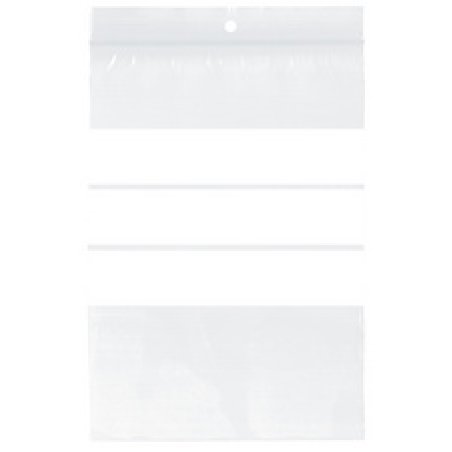RAADHUIS Sachet avec fermeture à pression, 120 x 180 mm