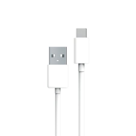 CABLE USB-A USB-C 3M BLANC