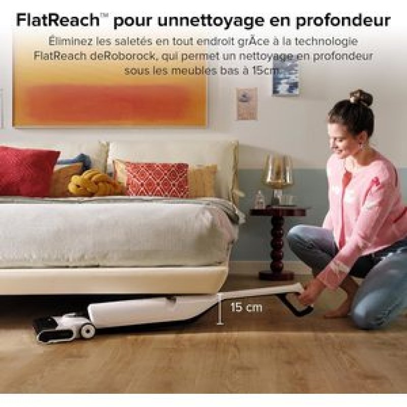 Roborock Flexi Lite Akkusauger weiß