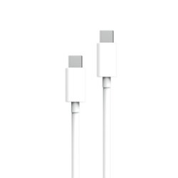 CABLE USB-C USB-C 0,5M BLANC