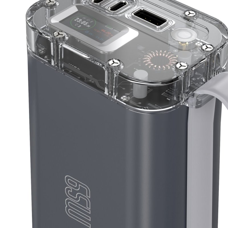 4smarts 540442 banque d'alimentation électrique Lithium Polymère (LiPo) 26800 mAh Gris