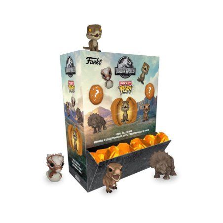 Jurassic World Pocket présentoir figurines Pocket POP! Vinyl Amber PDQ (12) 4 cm