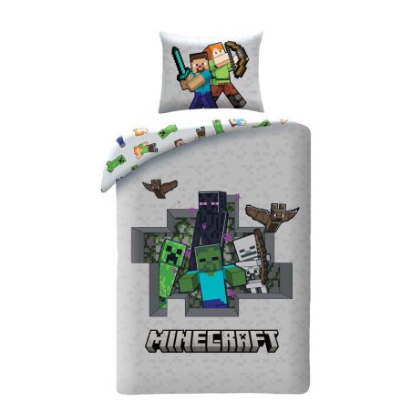 Minecraft parure de lit Ver. 3 140 x 200 cm / 70 x 90 cm