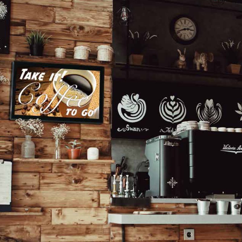 Braun Photo Technik DigiFrame 320 Business Line cadre photos numériques Noir 81,3 cm (32")