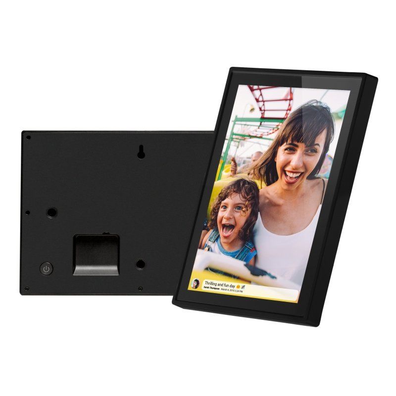 Braun Photo Technik DigiFrame 1019 WiFi digital photo frame Black 25.6 cm (10.1") Touchscreen Wi-Fi