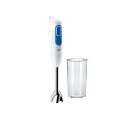 Braun MQ 3000 WH Smoothie 0.6 L Immersion blender 700 W Blue, White