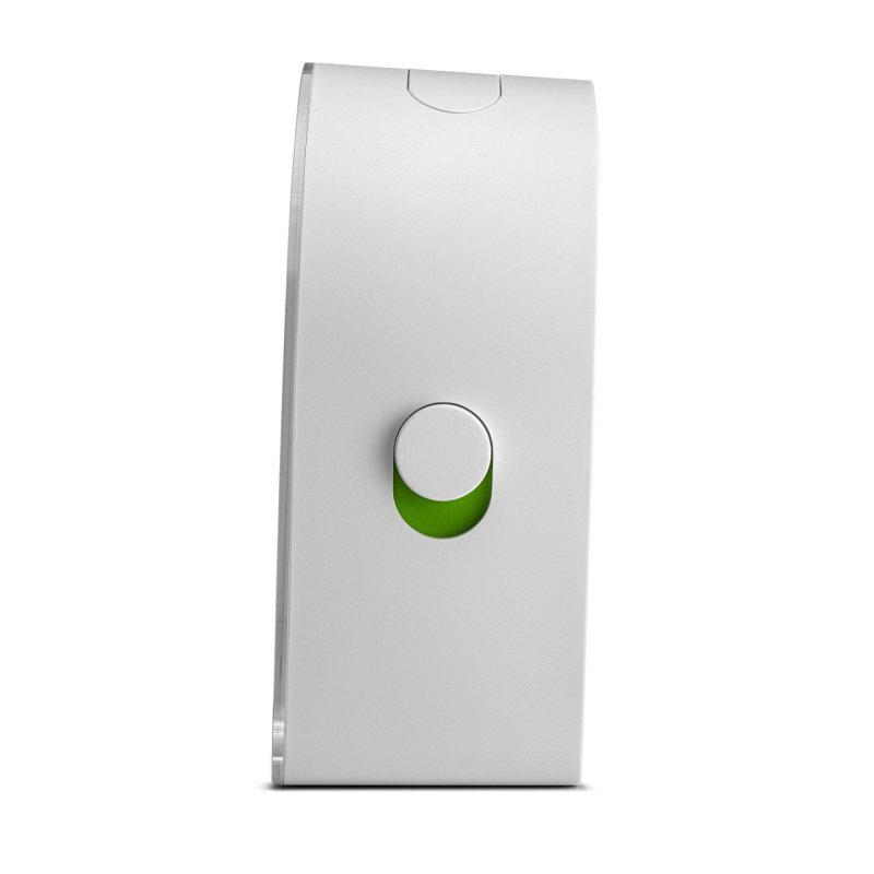 Braun BC22 Quartz alarm clock White, Yellow