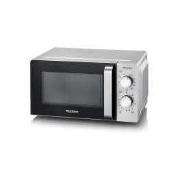 Severin MW 7780 micro-onde Noir, Argent Micro-ondes grill Comptoir 17 L 700 W