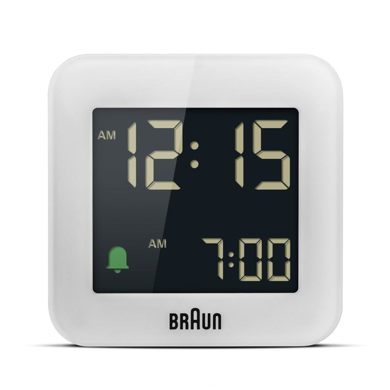 Braun BC 08 W-DCF Funkwecker Multiband wei