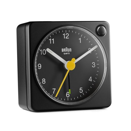 Braun BC02XB réveille-matin Réveil à quartz Noir