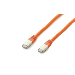 Equip Patchkabel Cat6A S/FTP 2xRJ45 3.00m orange Plat.LSZH Polybeutel