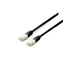Equip Cat.6A Platinum S/FTP Patch Cable, 10m, Black