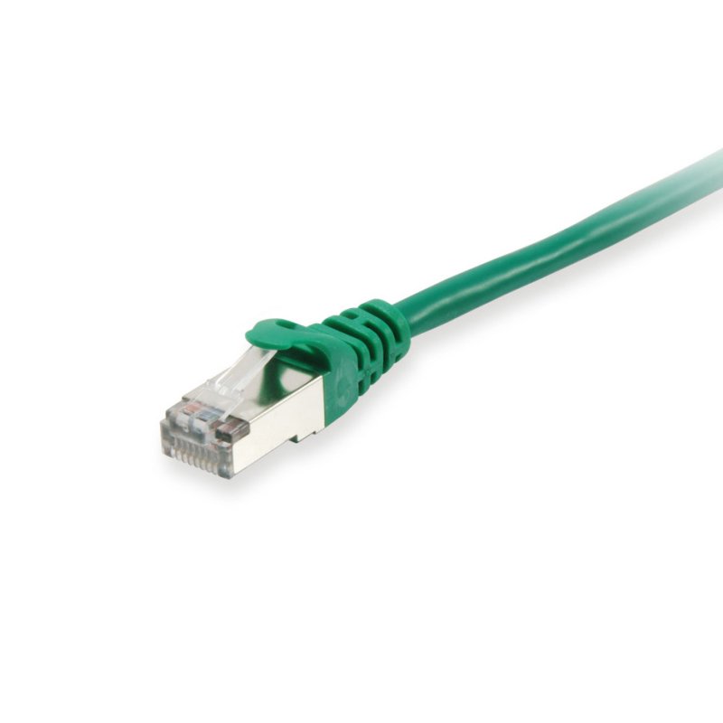 Equip Cat.6A S/FTP Patch Cable, 1.0m, Green