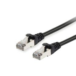 Equip Cat.6A S/FTP Patch Cable, 30m, Black