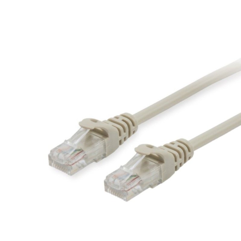 Equip Patchkabel Cat6A U/UTP 2xRJ45 3.00m beige LSZH Polybeutel