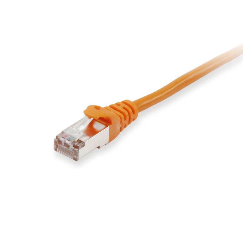 Equip Patchkabel Cat6A S/FTP 2xRJ45 0.15m orange LSZH Polybeutel