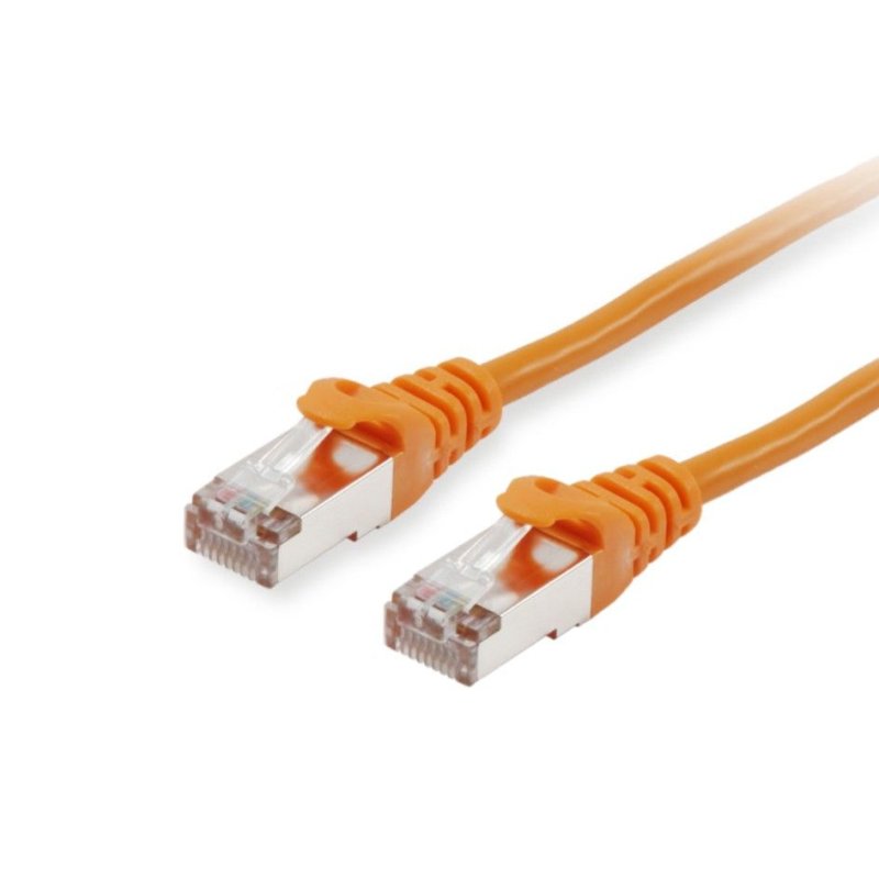 Equip Patchkabel Cat6 S/FTP 2xRJ45 20.00m orange LSZH Polybeutel