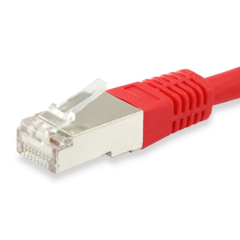 Equip Cat.6A Platinum S/FTP Patch Cable, 1.0m, Red