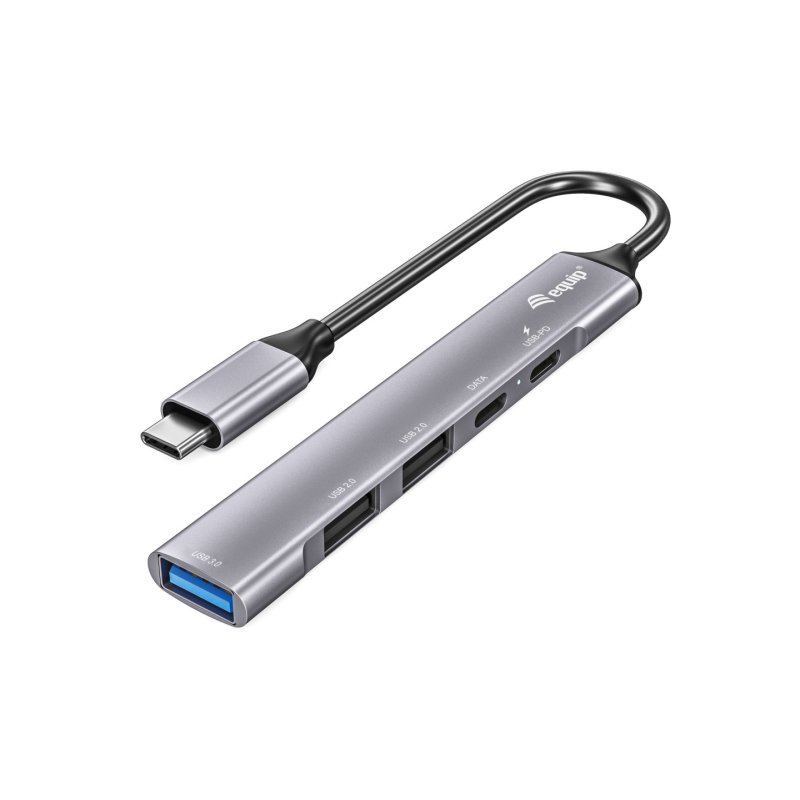 Equip Dock USB-C-1xUSB-C.1xUSB3.0.2xUSB2.0.100WPD 15cm si